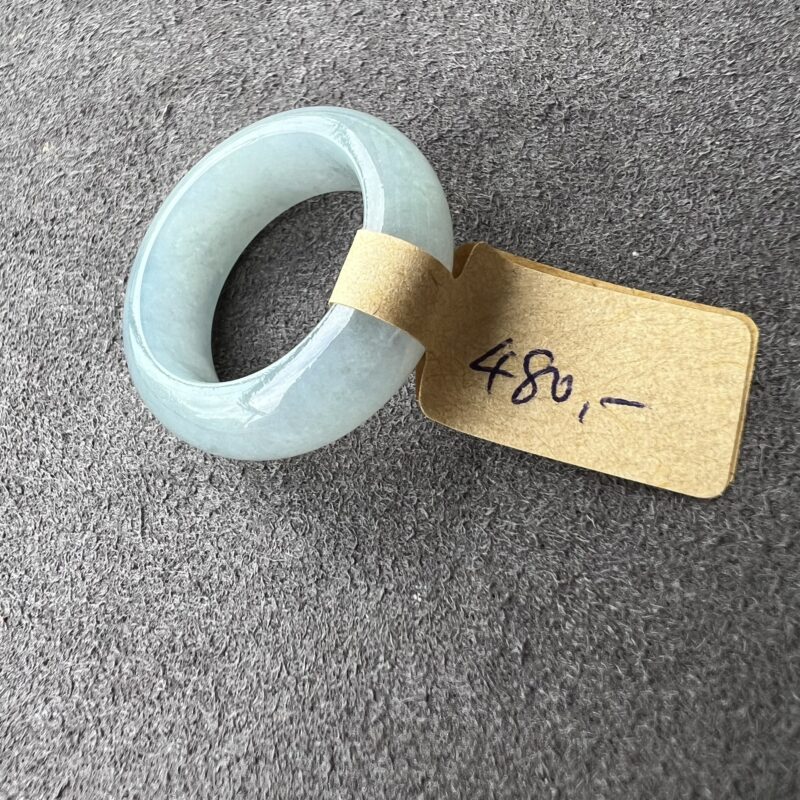 [HK15] Icy Lavender Jade Ring Full Jadeite Ring, RCL-2925 | Certified Grade A Jade