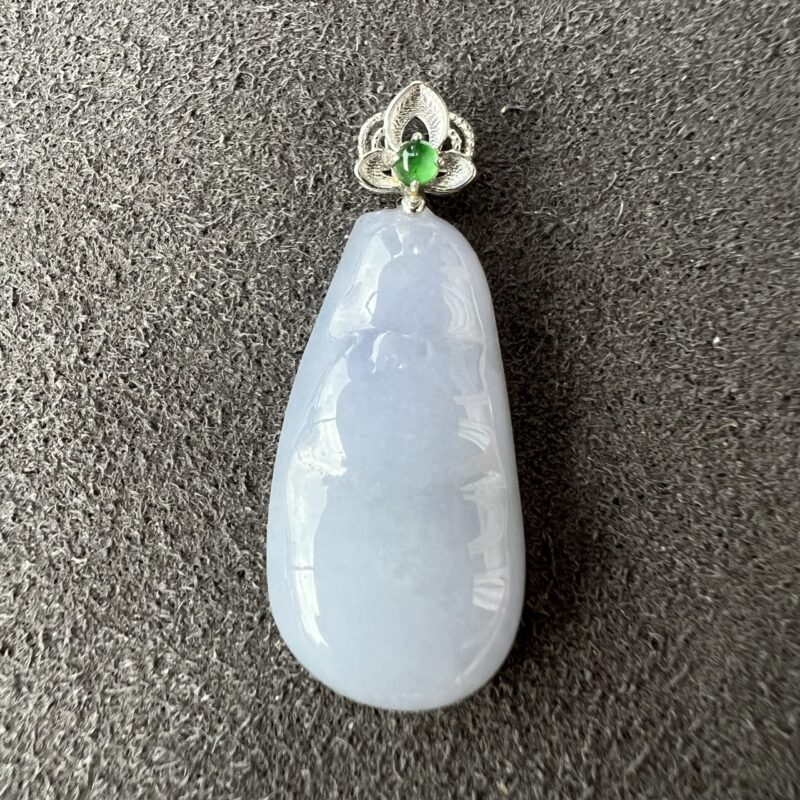 Icy Beans (Fu Dou) Jade Pendant 18K Gold, Bundle (various color)